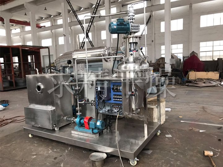 DLZ single cone spiral belt vacuum dryer